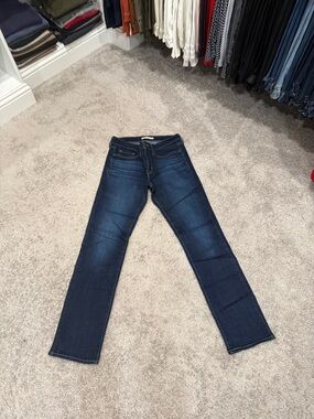 Levi's Women's Straight Leg Dark Indigo Jeans